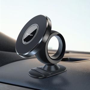 China Mirror Magnetic 360 Magnetic Car Phone Holders OEM ODM with 3M Adhesive Paste on sale