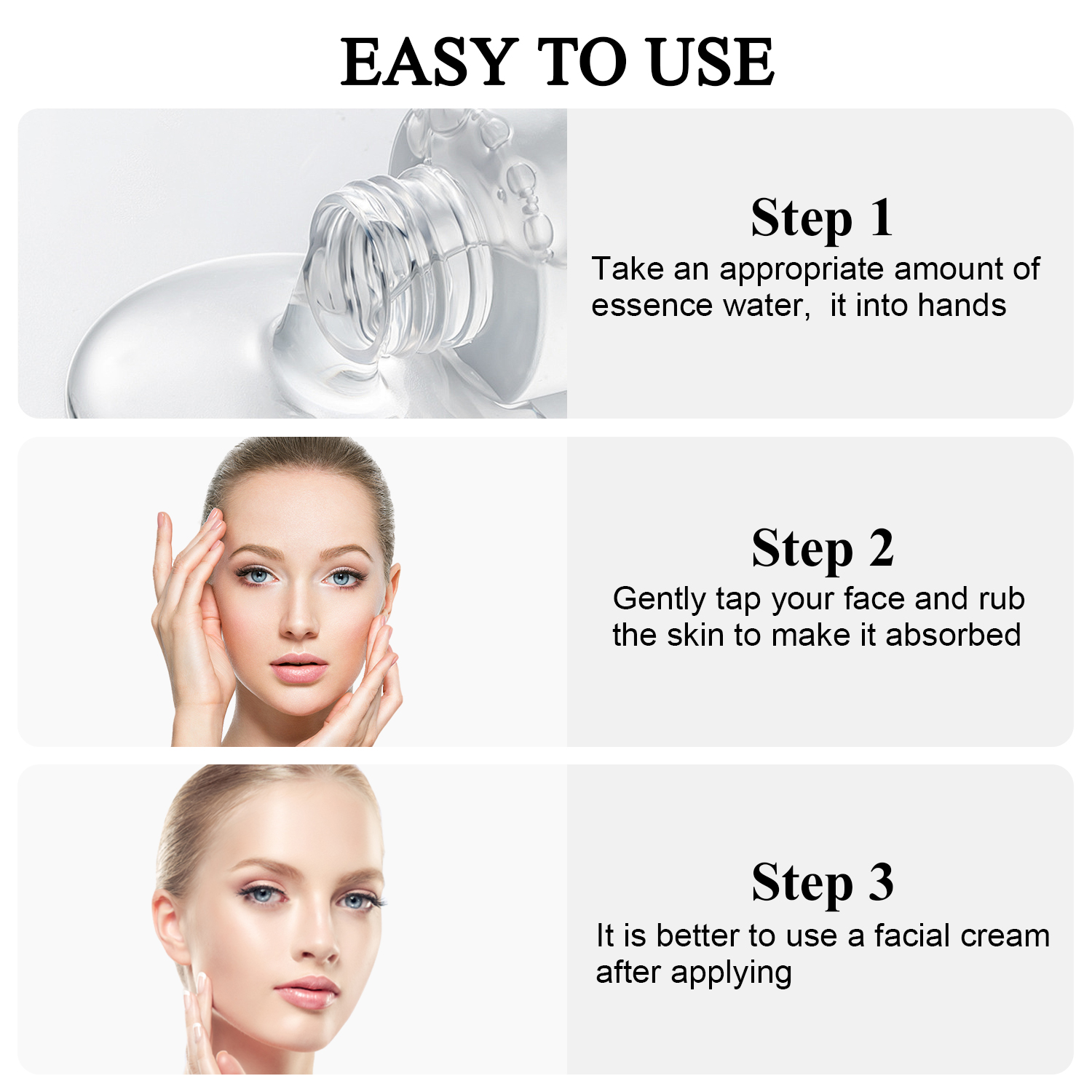 Private Label Beauty Products Face Care Refreshing Texture Hyaluronic Acid Lightening Anti-aging Glycolic Acid Toner for Face