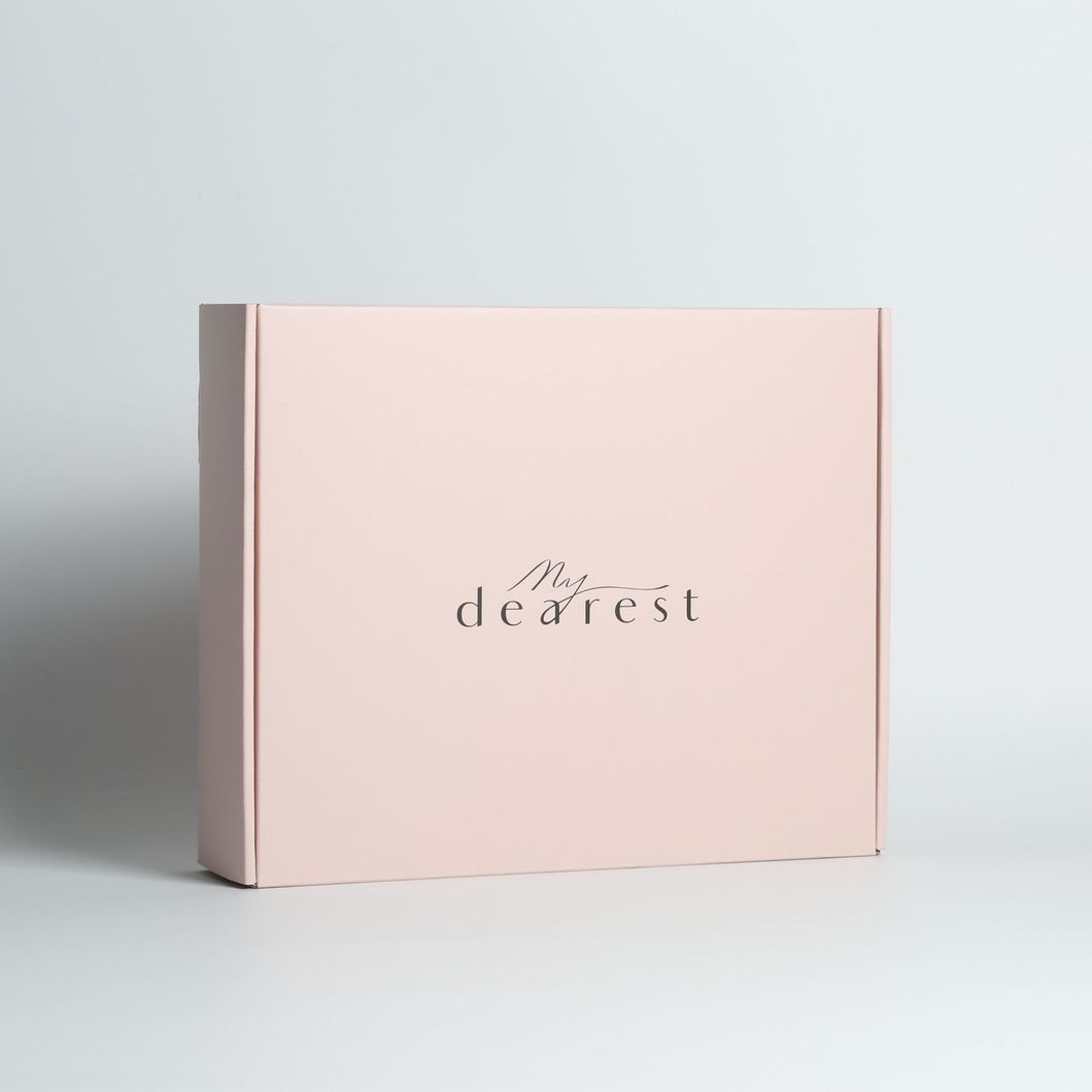 Custom Pink Clothes Jewelry Cosmetic Makeup Food Electronic Folding Mailer Corrugated Carton Woman Gift Box Storage Shipping Moving Packaging Packing Boxes