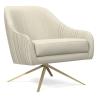 Buy cheap ODM Modern Swivel Chair Metal Base For Office Leisure Living Room from wholesalers
