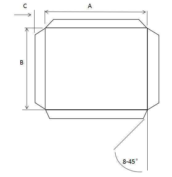 1.2mm 700kgs Heavy Duty Cardboard Slip Sheet Pallet