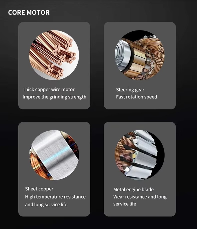 Mini Home 2500G Grinder Small Rice Corn Walnut Coffee Cocoa Peanut Soybean Sesame Flour Mill Machine