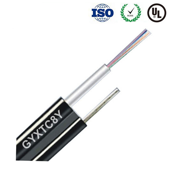 12 Core Central Loose Tube Self Supporting Aerial Figure 8 Fiber Cable GYXTC8Y