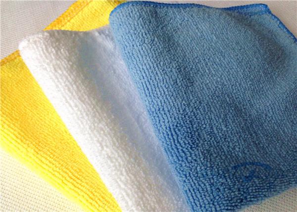 Soft Polyester Microfiber Cloths For Car Wash Cleaning , Automotive Microfiber