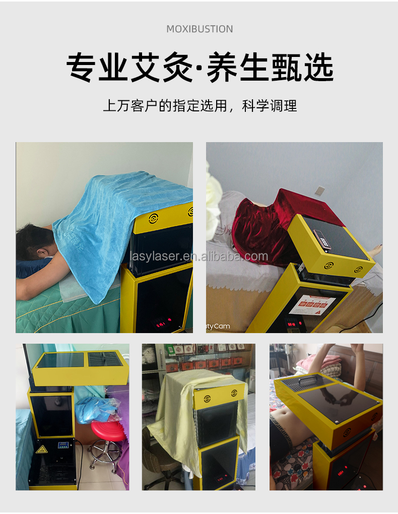 Bone Penetrating Physiotherapy Moxibustion Instrument Open Fire Smokeless Fumigation Machine
