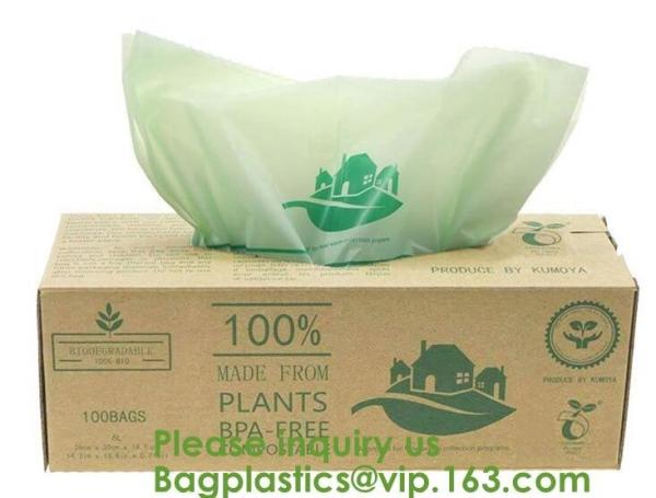 100% Certified Biodegradable Compost Bags, Food Waste Bags,Food grade compostabl