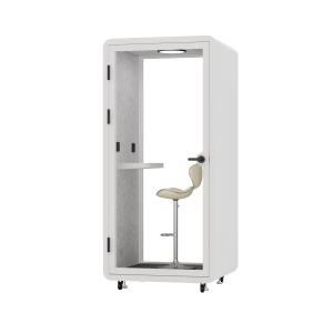 Portable Soundproof Booth with 40dB Noise Reduction and 1 Year Warranty for