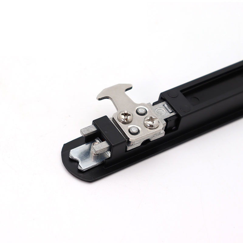 28×200mm Sliding Door Hook Lock , Sliding Glass Window Lock Powder Spray