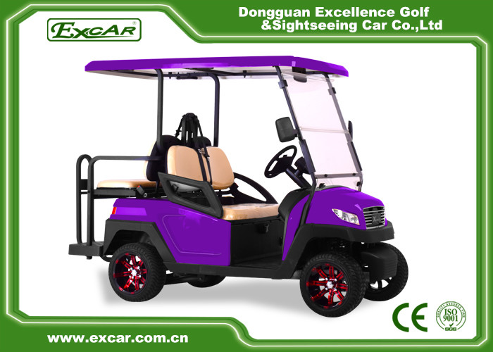 ADC Motor 48V 4 Seater Electric Hunting Carts / Club Car Electric Golf Car