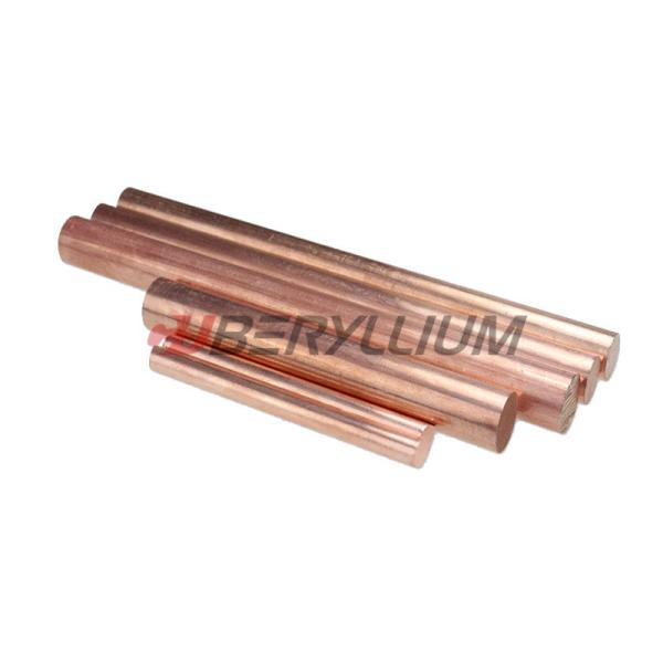TH04 CuNi2Be Copper Nickel Beryllium Alloy Rod Bar High Strength High Conductivi