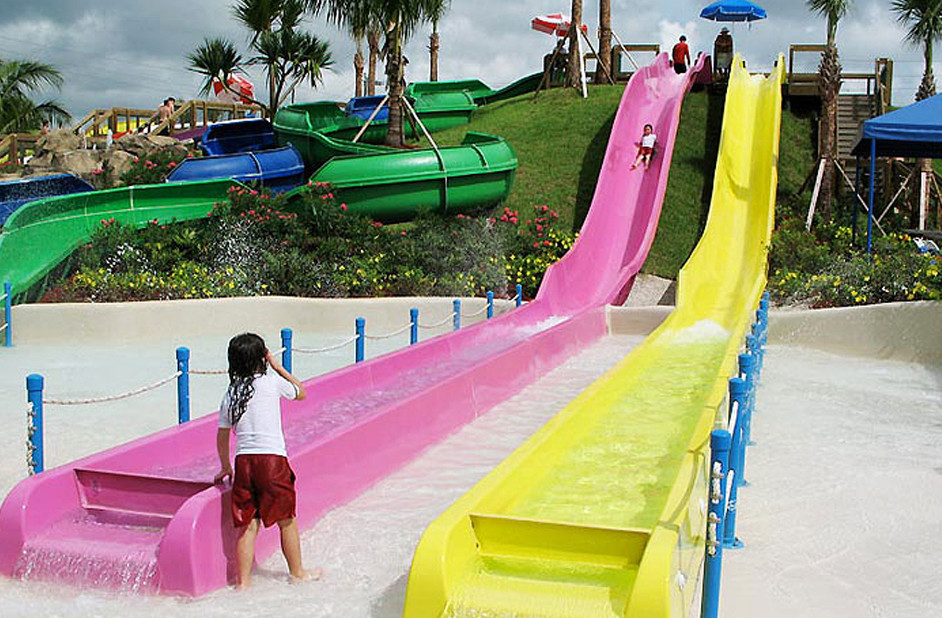 Speed Water Slide For Adults / OEM Tall Fiberglass Water Slides for Giant Water Park