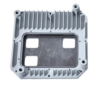 Sandblasted Investment Casting Parts Aluminum Alloy For Telecommunications