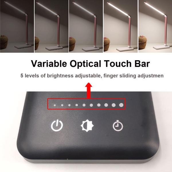DC5V 3A 10W Table Lamp Wireless Charger 4 Color 3 Brightness