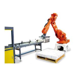 36000 BPH Robot Packaging Machines Beverage Line Bottle Robotic Palletiser