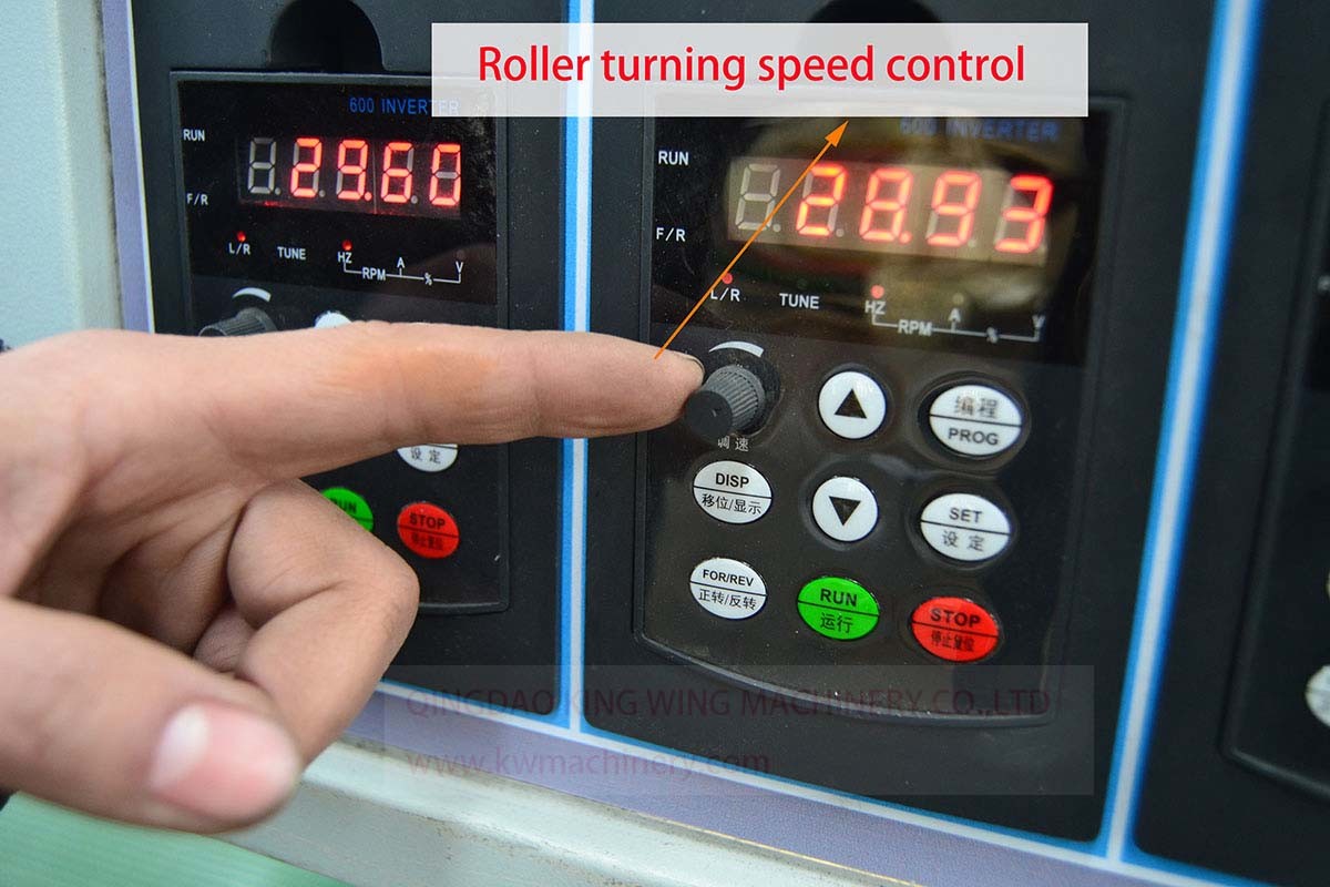 KC1000-3R Wood grain making wire brush machine for wooden table floor door