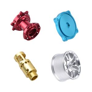 Anodized Aluminum CNC Turning Parts Cnc Machining Components