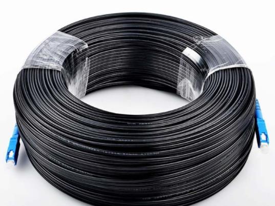 Flame Retardant Fiber Optic Network Cable ,FTTH Fiber Drop Cable 9.2±0.5um Mode