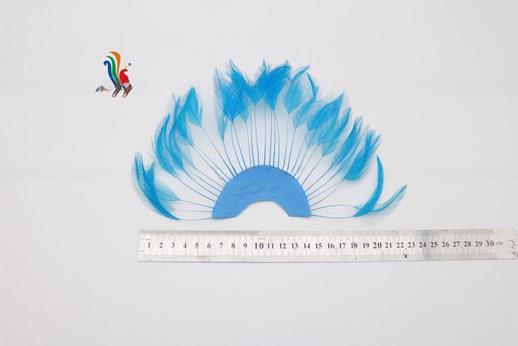 10x15cm Stripped Hackle Feather Fan Professional Shipping DHL UPS FEDEX EMS TNT