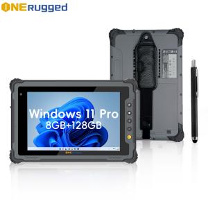  8-Inch Tough Tablet PC ONERugged M80J with Intel Processor NFC 1000 nits Waterproof Manufactures