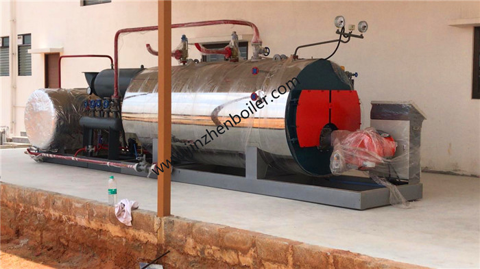 4ton 300hp 4000kg Energy Saving Fire Tube Gas Oil Steam Boiler for Rubber Vulcanization Vulcanizing