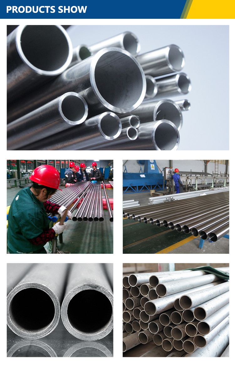 SUS304 Stainless Steel Round Tube Cold Rolled 0.8mm 1mm 1.2mm With ASTM