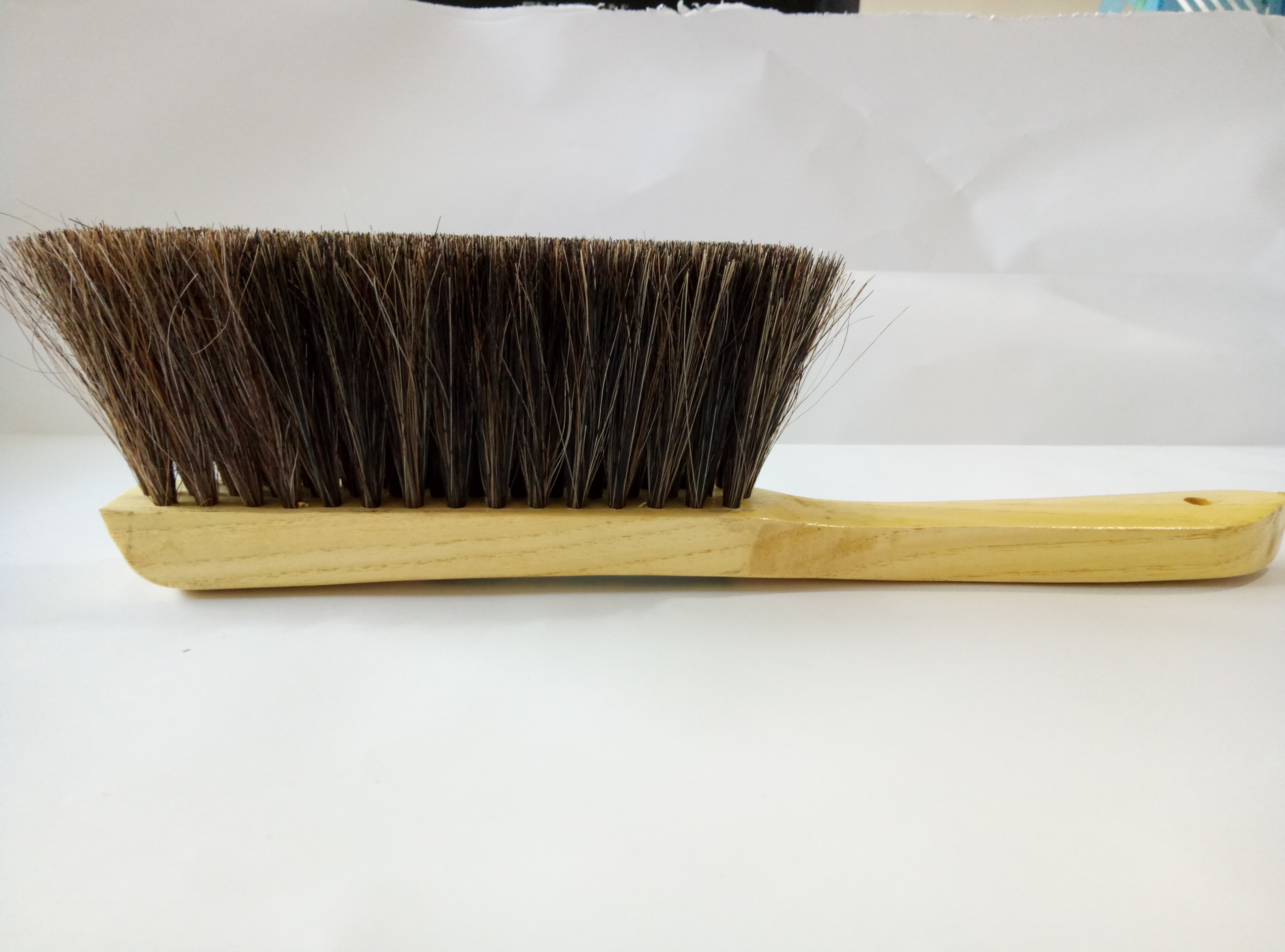 Eco - Friendly House Cleaning Brush With Handle Horse Hair Brush