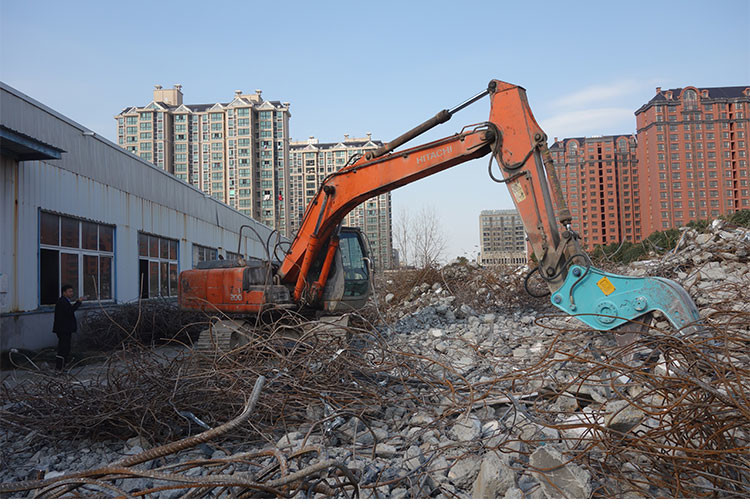 BY-HC SERIES Hydraulic concrete cutter 8-40T Excavator hydraulic pulverizer steel bar breaker