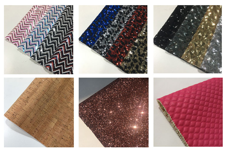 Fluorescent Colorful Glitter Sequin Fabric SGS Certificaiton 100% Polyester