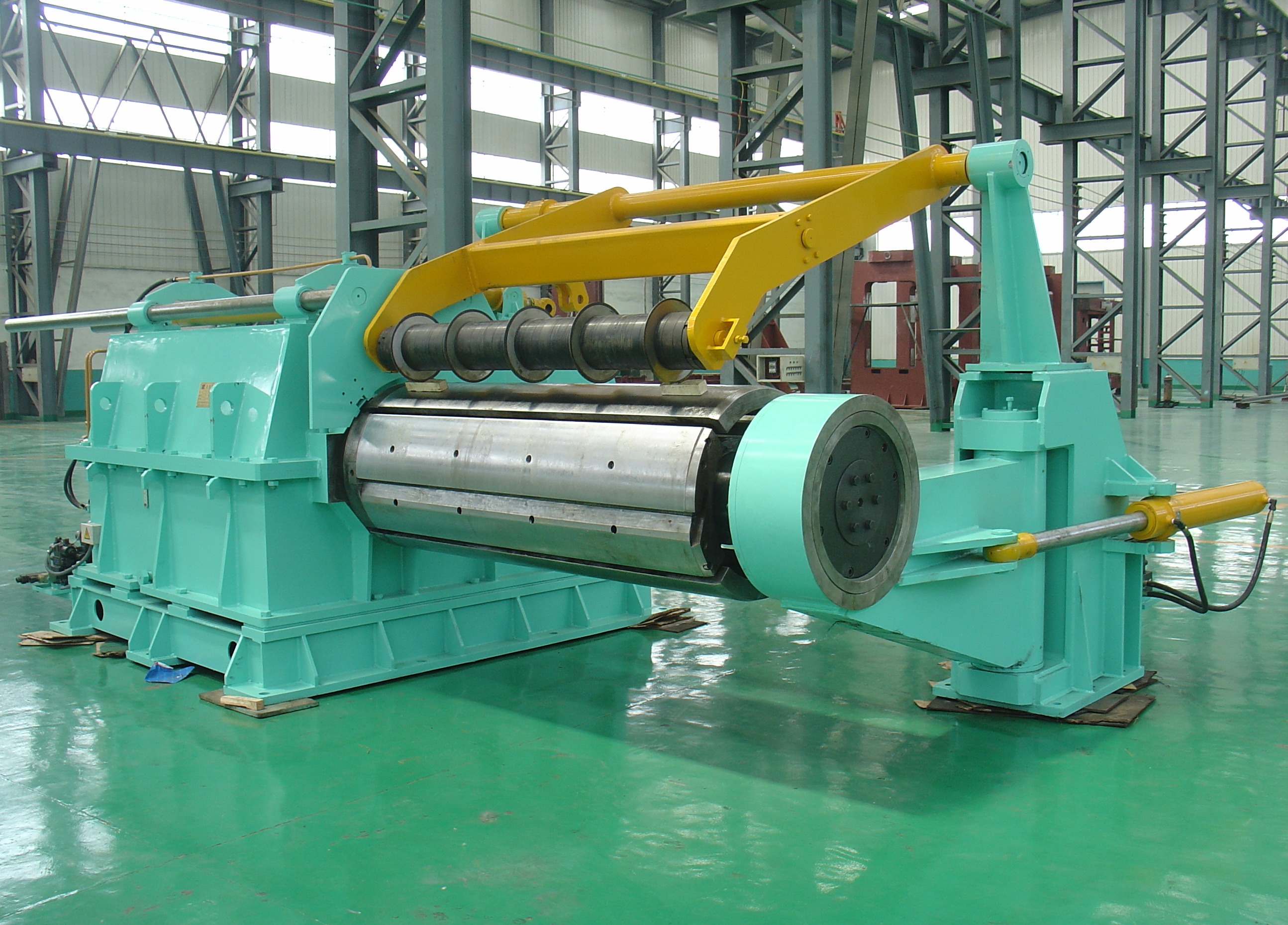 CNC Plate Uncoiling Leveling and Slitting Production Line for Hot Rolled Steel Sheets