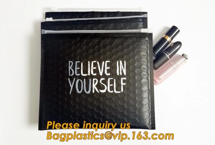 Custom Bubble Zip lockkk Packaging Bag Slider Padded Bag,Anti Shock Plastic PE Material Mailer Zip Lock Padded Bag /Slider