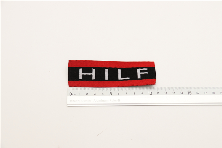 OEM/ODM textile bra jacquard nylon polyester elastic waist band webbing tape strap