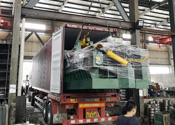 Eco - Friendly Hydraulic Metal Baler / Scrap Metal Equipment Enironmental