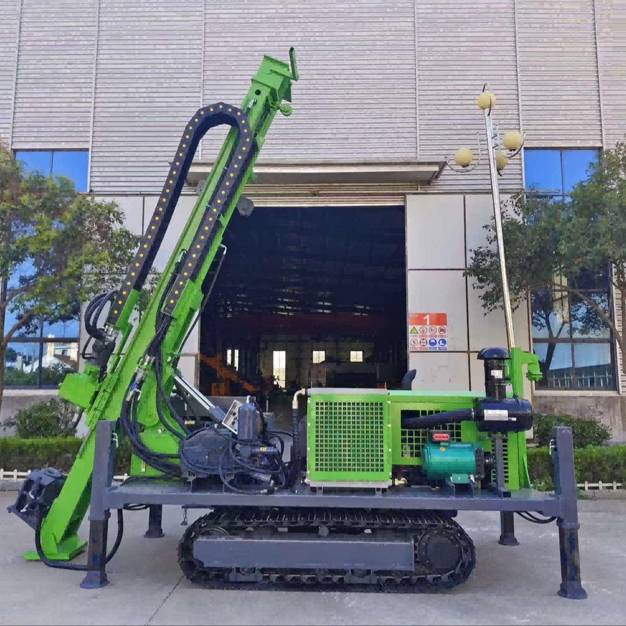 GL-1000A BTW/BQ NTW/NQ Core Drill Rigs 8.5m Mast Height 8.8t Weight
