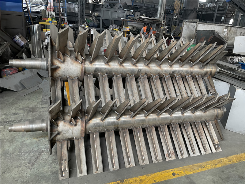 300-1000kg/H Centrifugal Dewatering Machine PP PE Plastic Drying Machine
