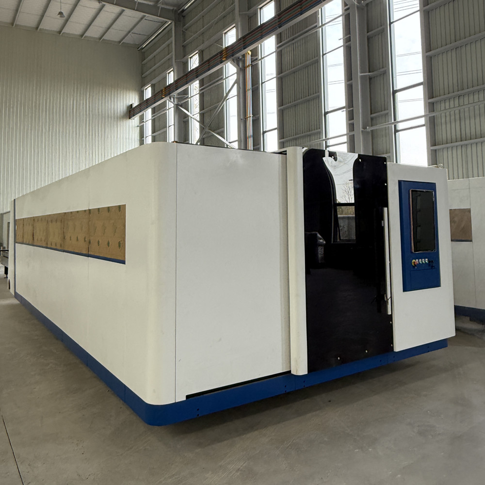 BOCHU Software Exchange Table Laser Cutting Machine With Repositioning Accuracy ±0.02mm And Cutting Speed 0-40m/min