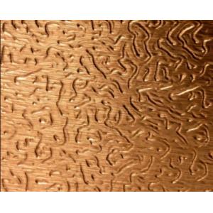 Stucco Embossed Aluminum Sheet , Embossed Anodizing Sheet ISO Certification