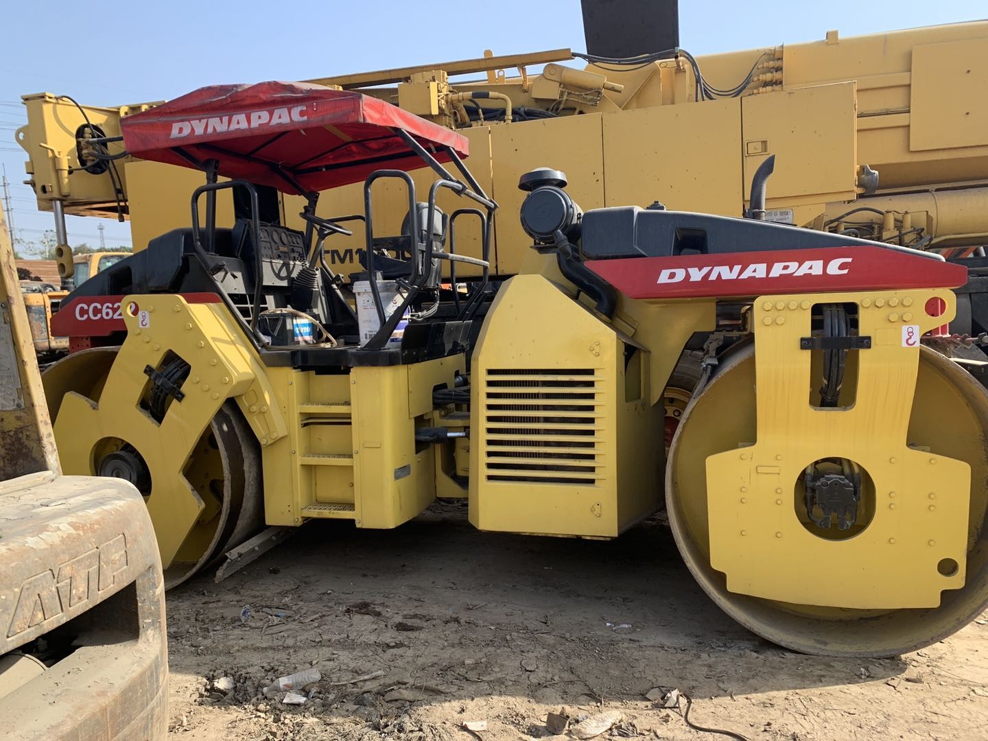 Used Road Roller Dynapac CC622 Douable Drum Roller Made in Sweden/Used Douable Drum Road Roller