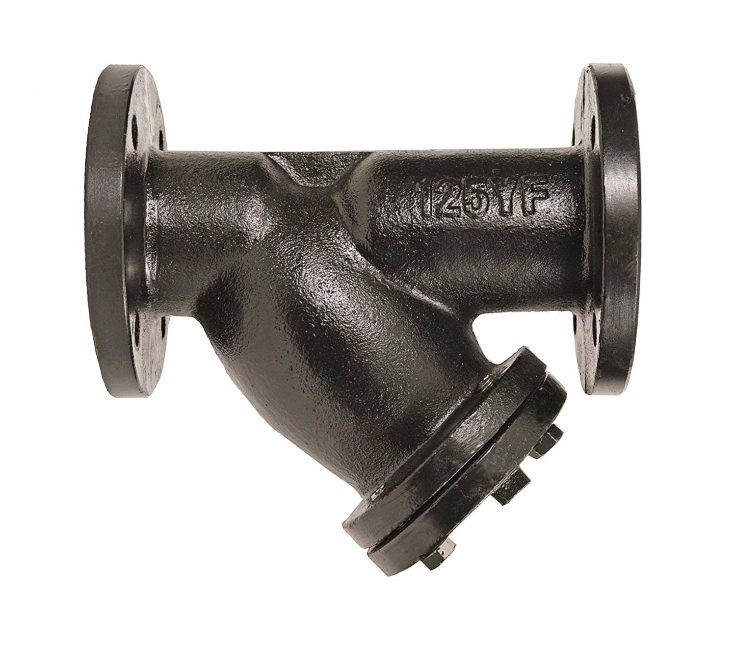 ANSI 150 DIN PN16 Double Flanged Y type strainer filter with ss304 Mesh