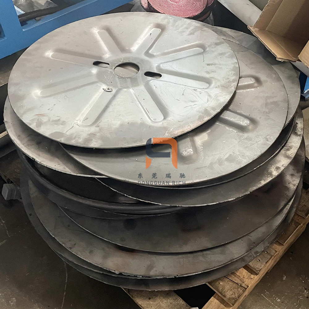 Automatic Sheet Metal Beading Machine 15kw For Wire Reel Cable Bobbin