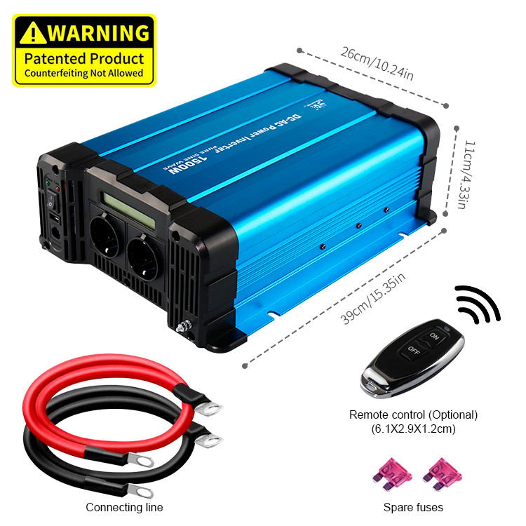 Pure Sine Wave Inverter 600w 1000w 1500w 2000w 3000w 4000w
