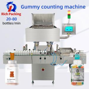 China Gummy Counting Machine Soft Cube Candy 16 Lane High Speed Fully Automatic on sale