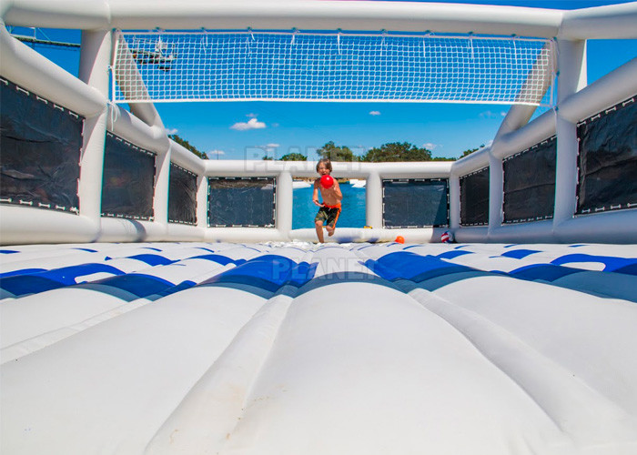 0.9mm Tarpaulin Inflatable Water Trampoline Volley Ball Court
