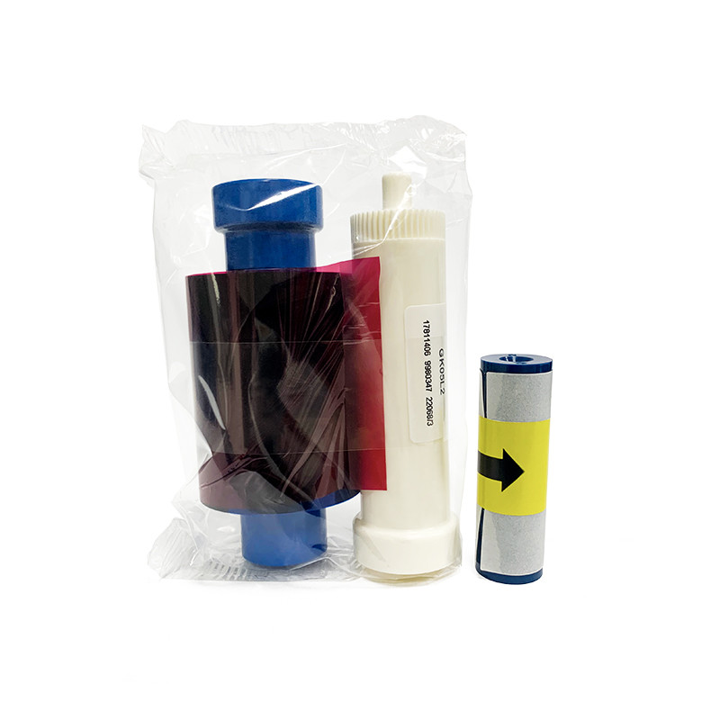 Original Magicard Dye Film And Cleaning Spool Ma300 For Card Printer Enduro3e