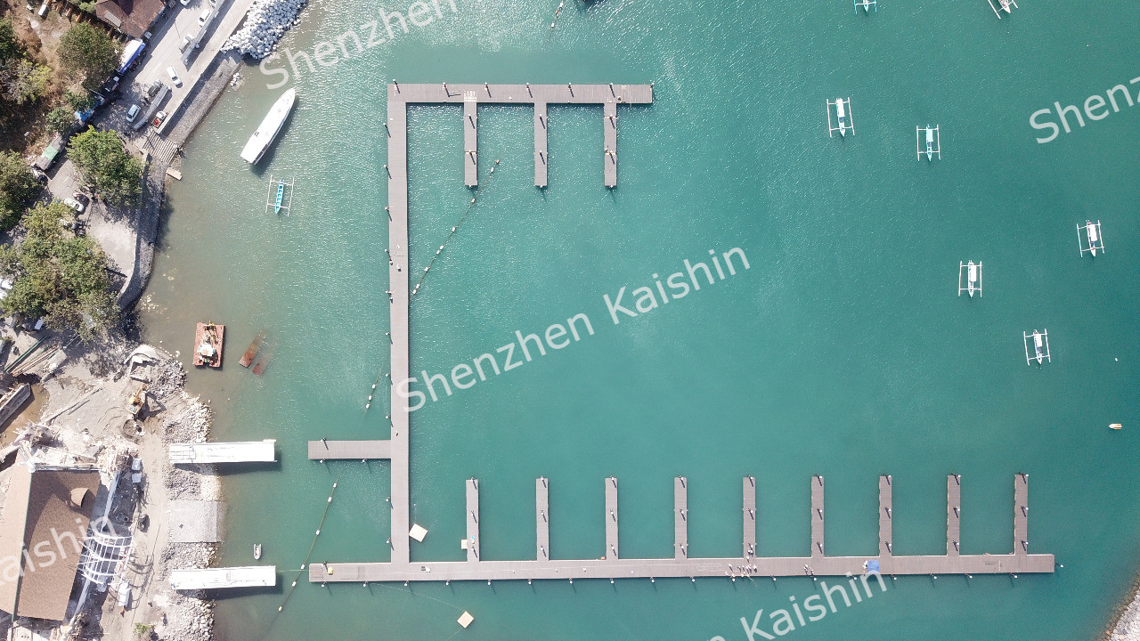 Aluminum Alloy Floating Dock Wharf Pontoon Floating Jetty Pier Float Dock