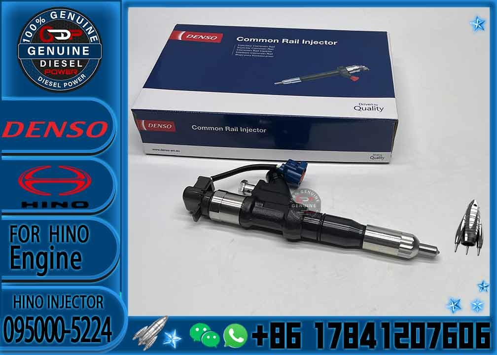 diesel fuel injector 095000-5220 095000-5224 095000-5223 095000-5225 095000-5226 23670-E0341 for HINO E13C EH700