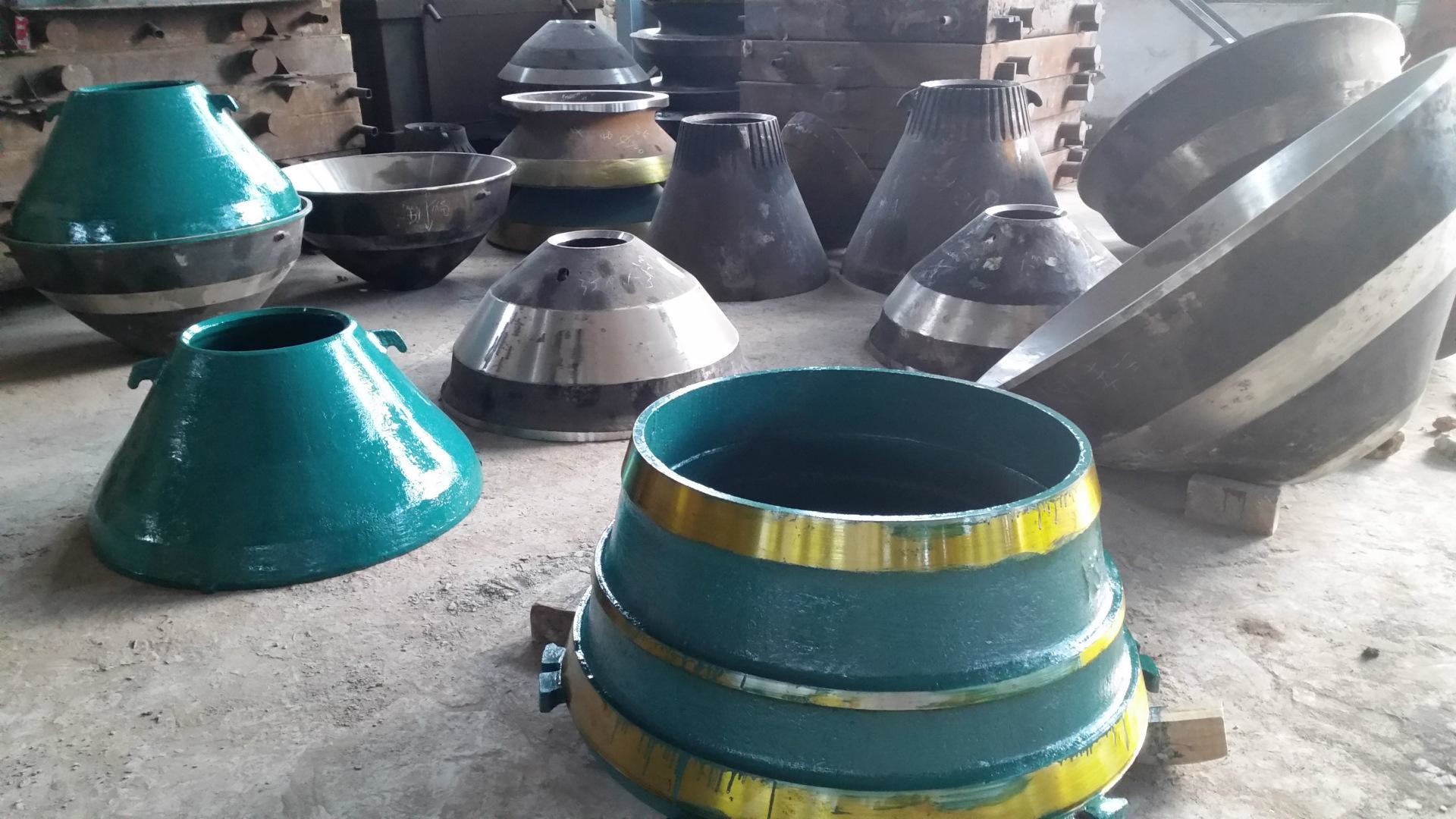 Mantle Concave Bowl Liners Sandivik Cone Crusher Parts