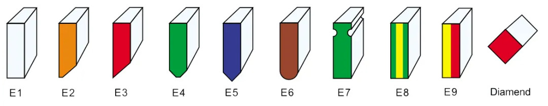 2-20mm Screen Printing Consumables Squeegee Rubber 50-90A Hardness