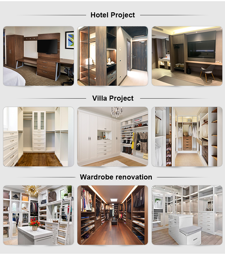 Best Sale Foldable Luxury Customizable Design Bedroom Wardrobe with Modern Style Wall
