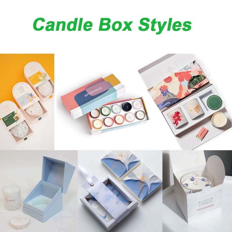 Printed Pink Luxury Candle Packaging Boxes Recyled Cardboard Tray Insert