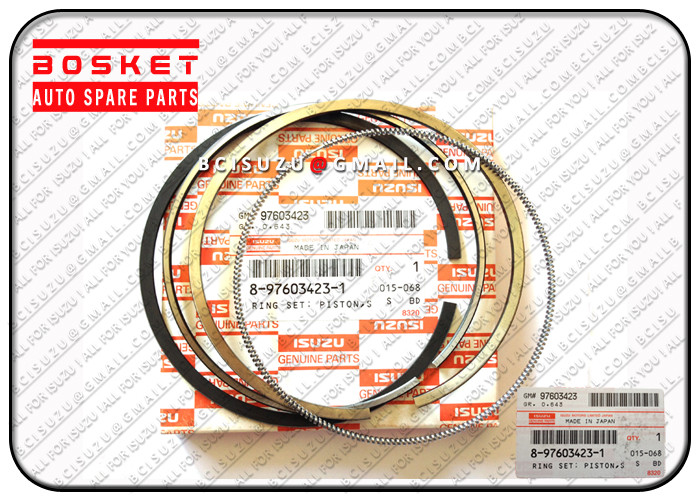 8-97603423-1 Isuzu Liner Set Piston Ring For XY 4HK1 8976034231